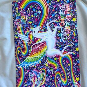 2 Large Lisa Frank Coloring and Activity Books
